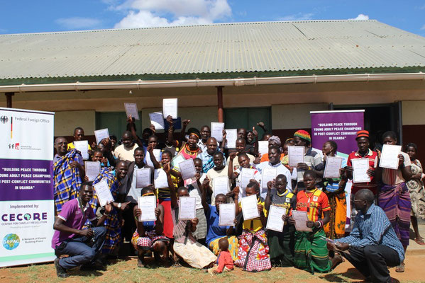 youths and adults together